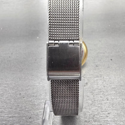 Skagen Anita Watch Women 30mm Silver Dial Gold Tone Round SKW2340 New Battery7