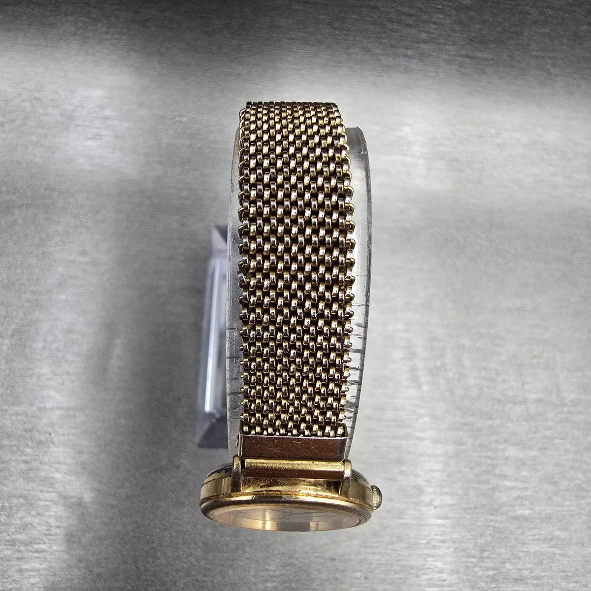 Seiko Watch Women 23mm White Dial Gold Tone Round 7321-0100 New Battery VTG JP34