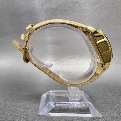 Invicta Lupah Watch Women 26mm MOP Dial Gold Tone Oval 0160 New Battery8