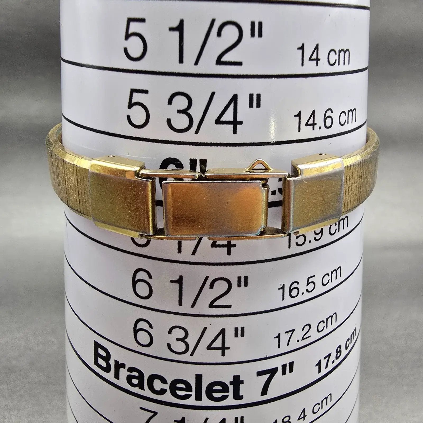 Seiko Watch Women 11mm Gold Dial Gold Tone Rectangle 1320-5049 New Battery VTG9