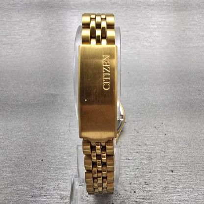 Citizen Watch Women 26mm MOP Dial Gold Tone Daydate Gemmed 1002-S044456 New Batt8