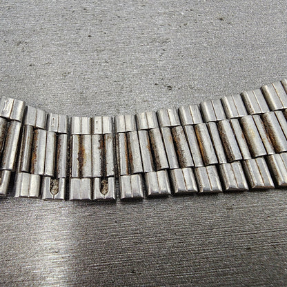 Seiko Bracelet 20mm Two Tone Stainless Steel Tri Folding Z271 End Links8