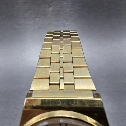 Casio MQ-336 Watch Men 33mm Champagne Dial Gold Tone Round New Battery Vintage4