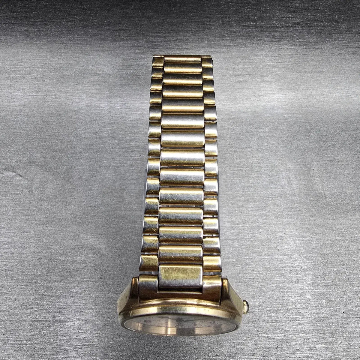 Seiko SQ Railroad Approved Watch Men 34mm White Dial Daydate 8223-8049 New Batt4