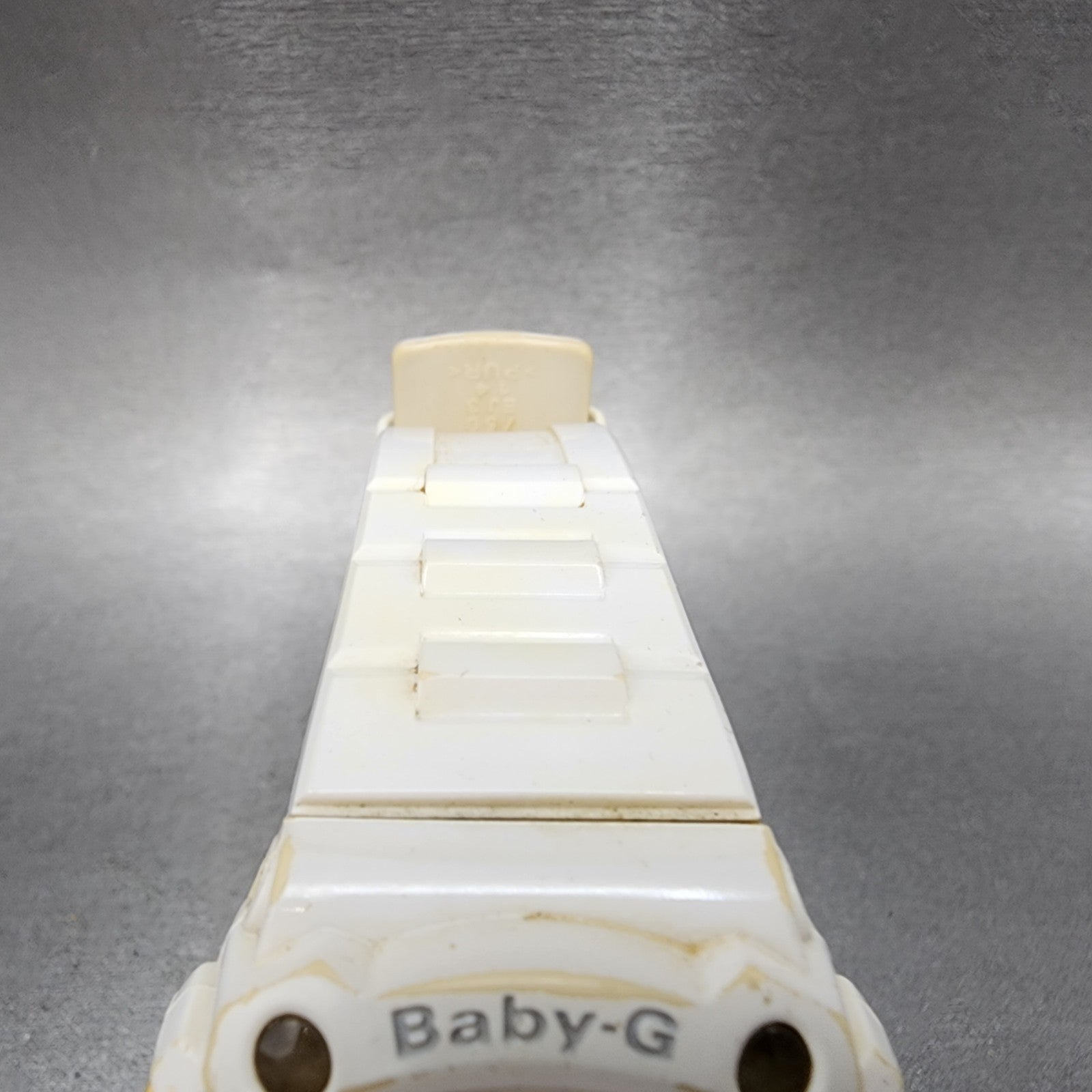 Casio BabyG Watch Women 43mm White Dial White Case Round BLX100 New Battery B!4