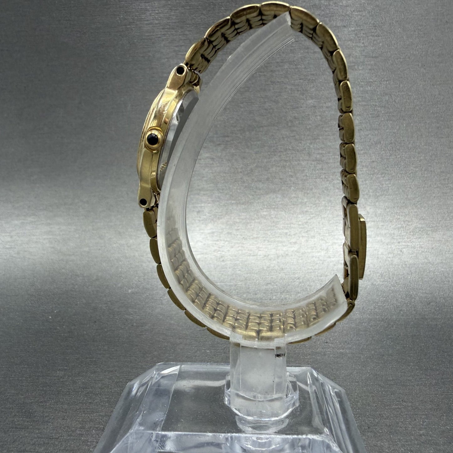 Citizen Watch Women 22mm White Dial Gold Tone Round 3220-326598 New Battery6