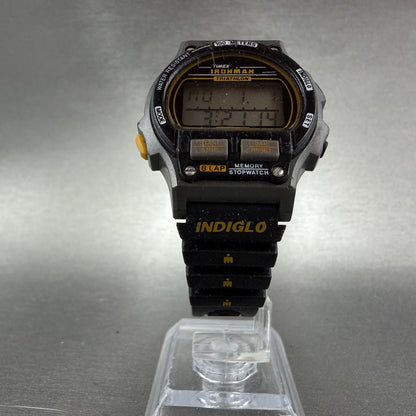 Timex Ironman Watch Women 32mm Digital Black Alarm Chrono New Battery VTG READ!!5