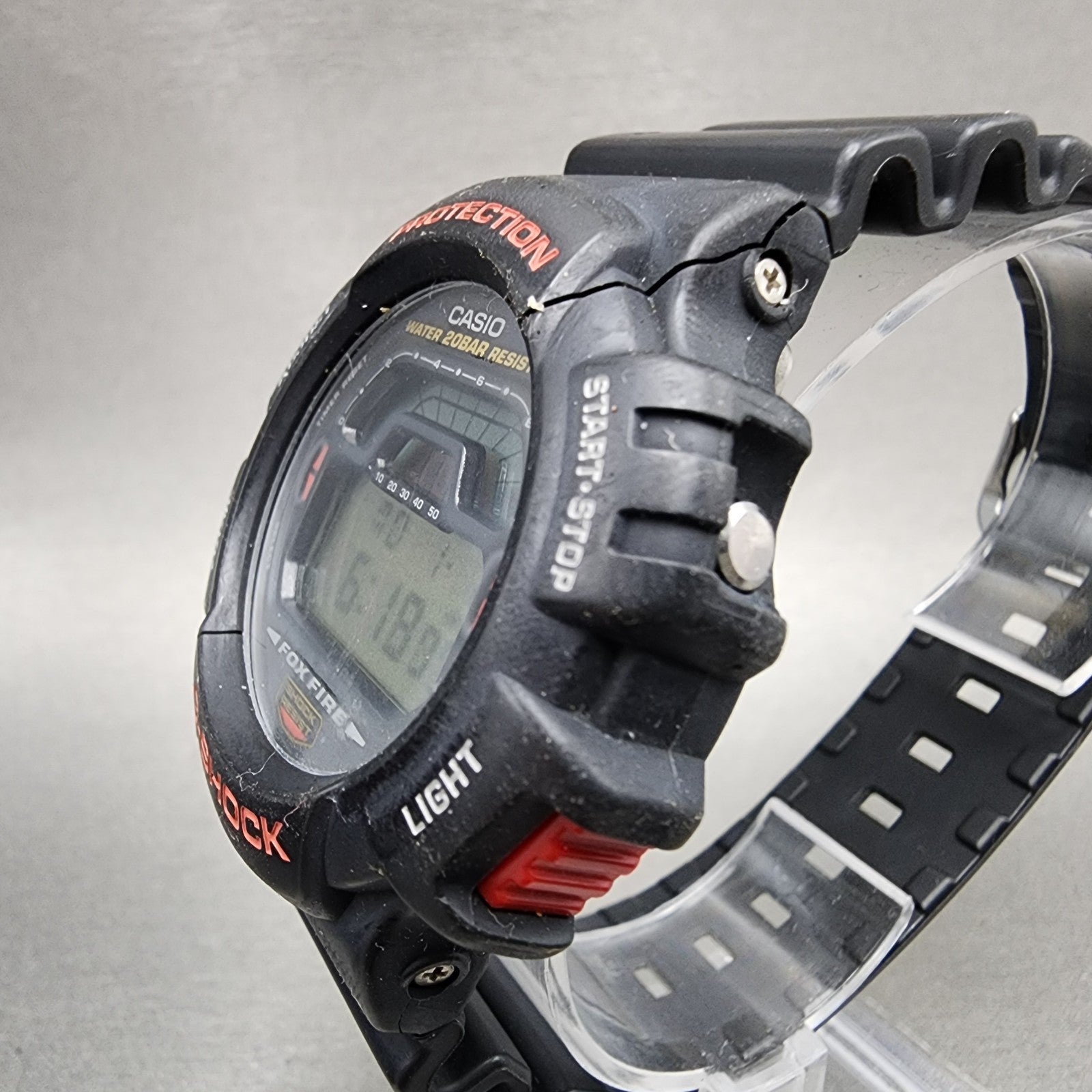 Casio GShock DW8700 Watch Men 47mm Digital Black Alarm Chrono New Battery3