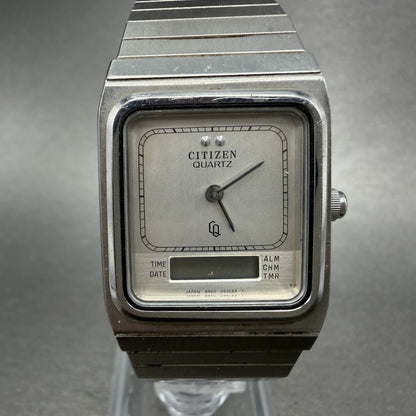 Citizen CQ Analog Digital Watch Women 24mm Silver Dial Steel 8960-094948 PARTS0