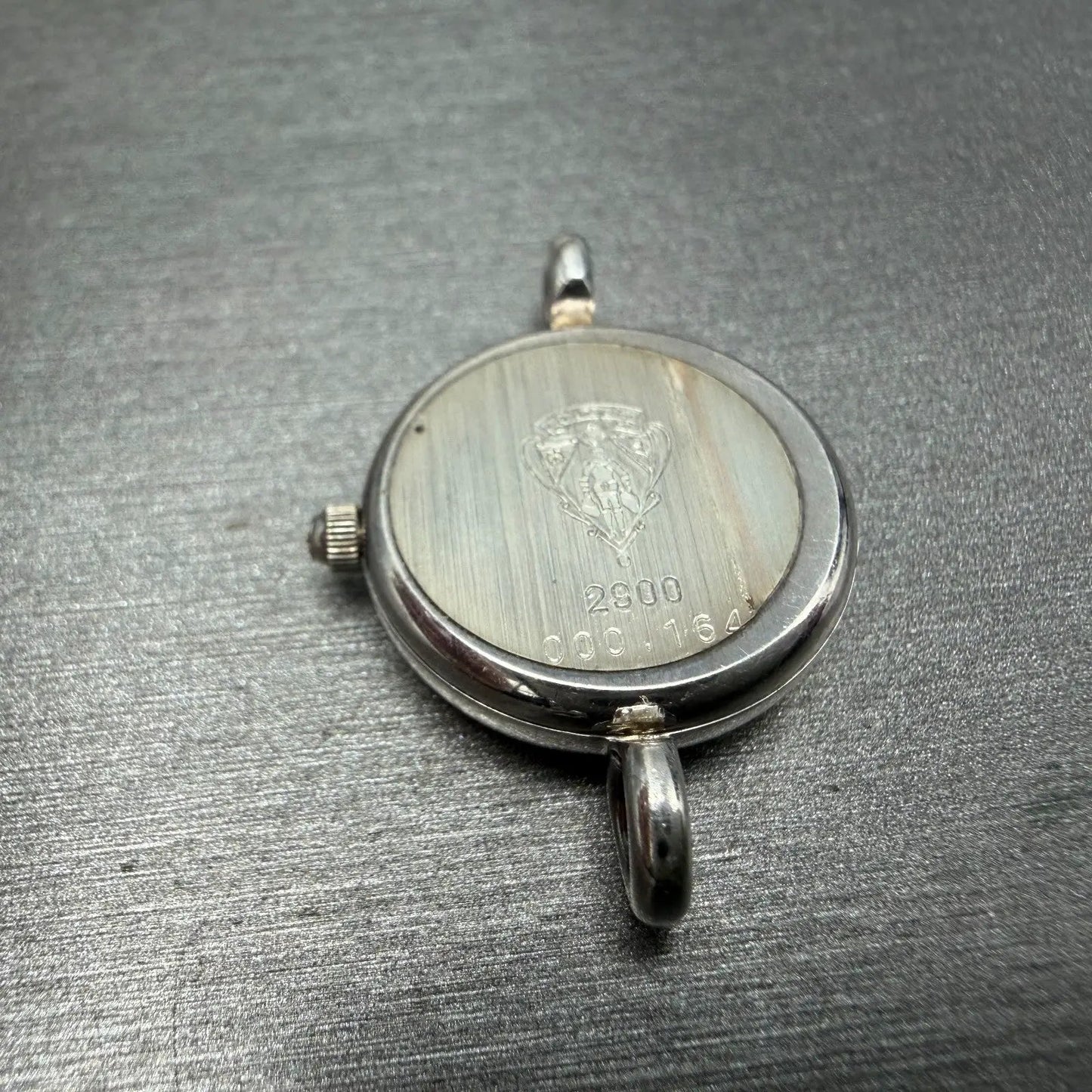 Gucci Watch Women 20mm Blue Dial Sterling Silver Round 2900 New Battery Vintage7