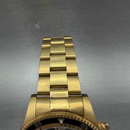 Invicta Specialty Chronograph Watch Men 45mm Blue Dial Gold Tone New Battery4