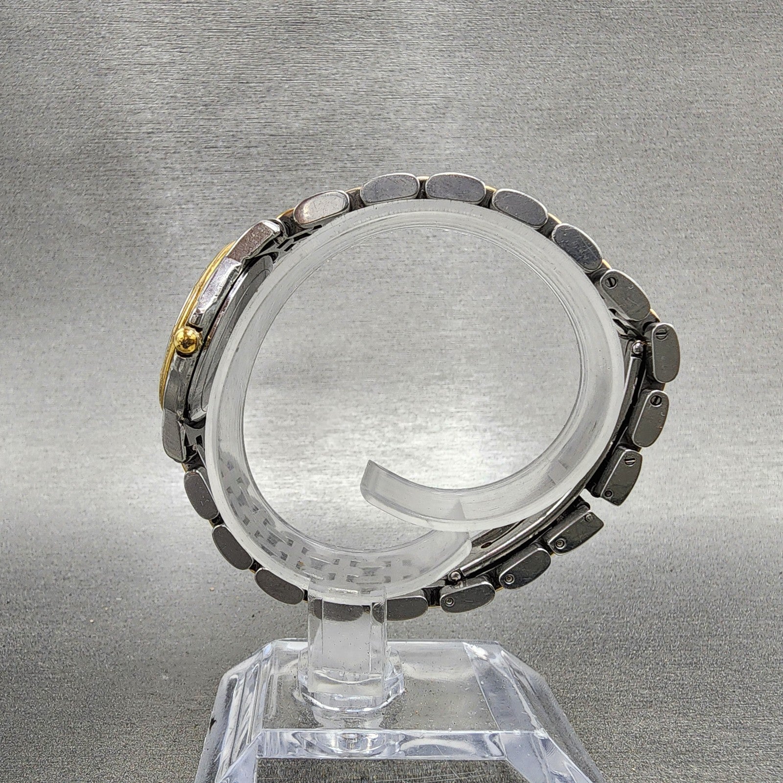 Raymond Weil Tango Watch Women 28mm Blue Dial Two Tone Date Round 5360 New Batt6