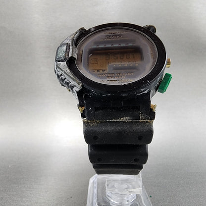 Casio GShock DW6200 Watch Men 44mm Digital Black Tone Alarm Chrono New Battery5