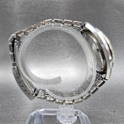 Seiko 5 Actus SS Watch Men 36mm Silver Dial Steel Daydate 6106-7003 Automatic8