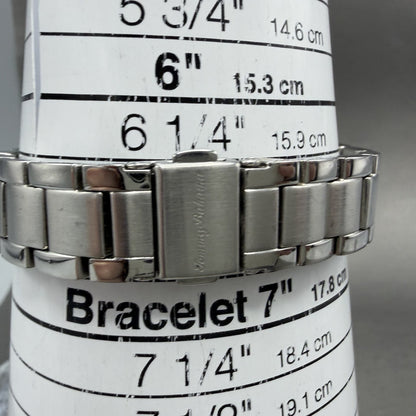 Tommy Bahama Watch Women 33mm Blue Dial Steel Date Round New Battery10