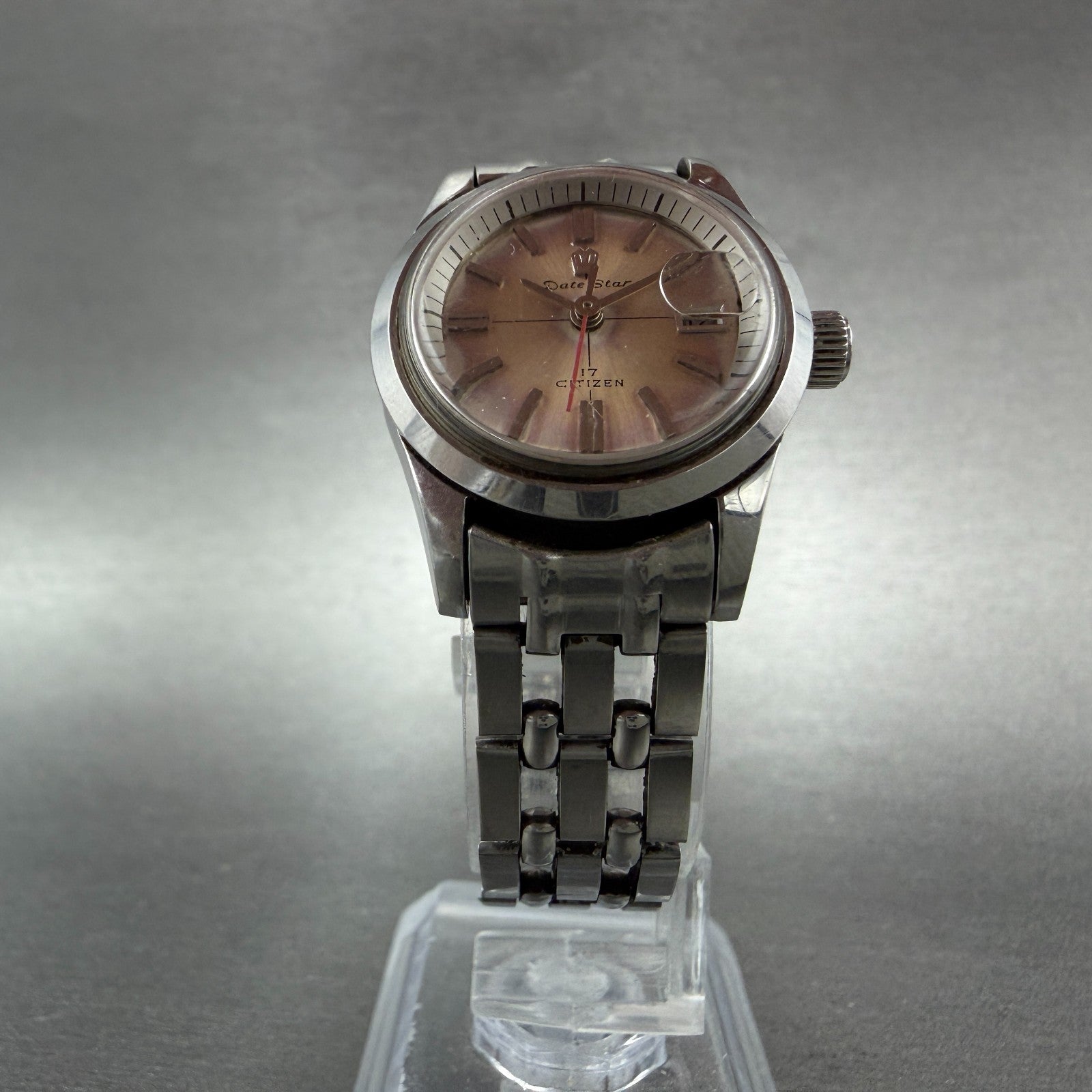 Citizen Date Star Watch Women 24mm Silver Dial Silver Tone 4-530314 Manual PARTS6