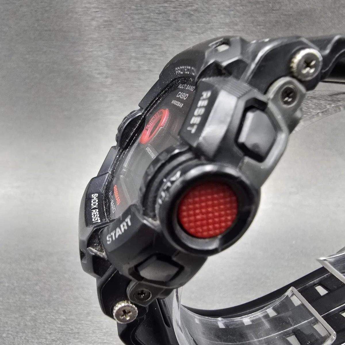 Casio G-Shock Riseman GW-9200 Watch Men 45mm Black Alti Baro Solar Atomic PARTS3