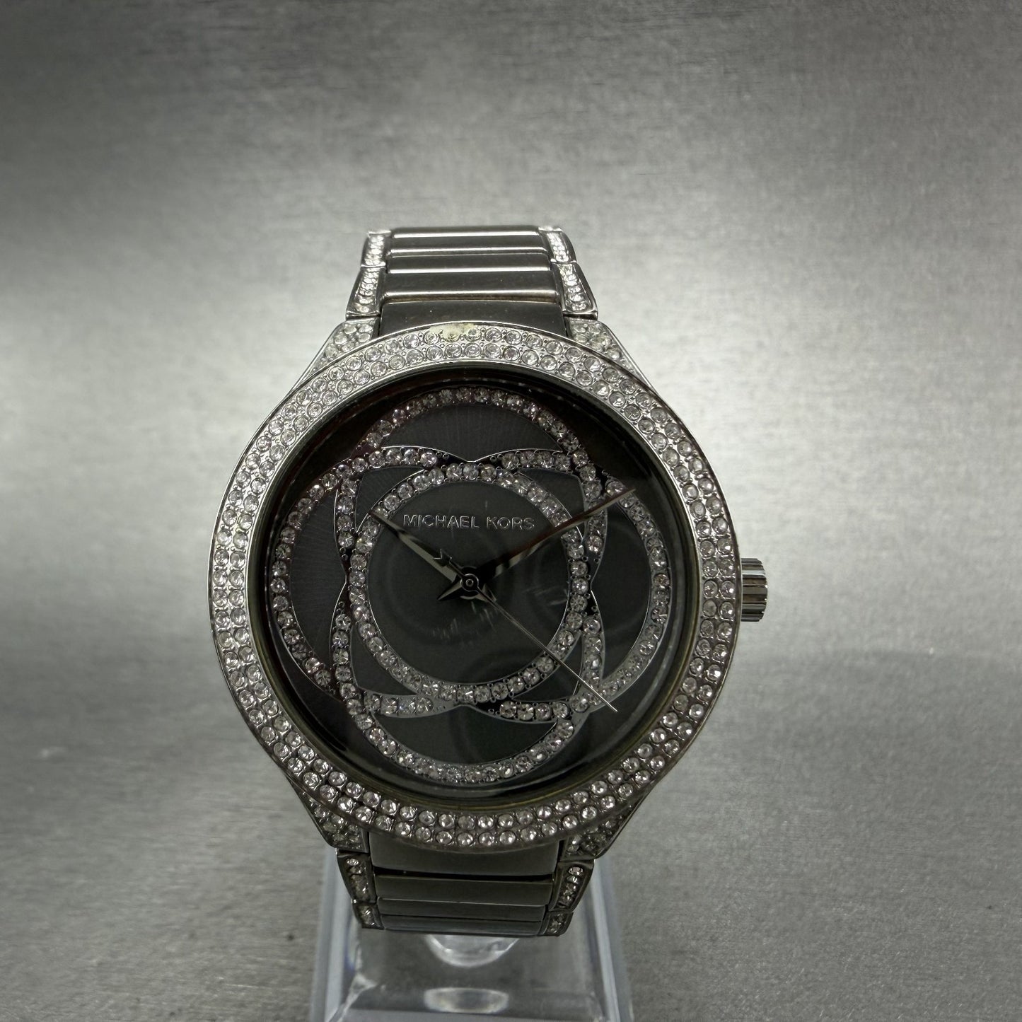 Michael Kors Kerry Watch Women 32mm MOP Dial Steel MK-3480 New Battery0