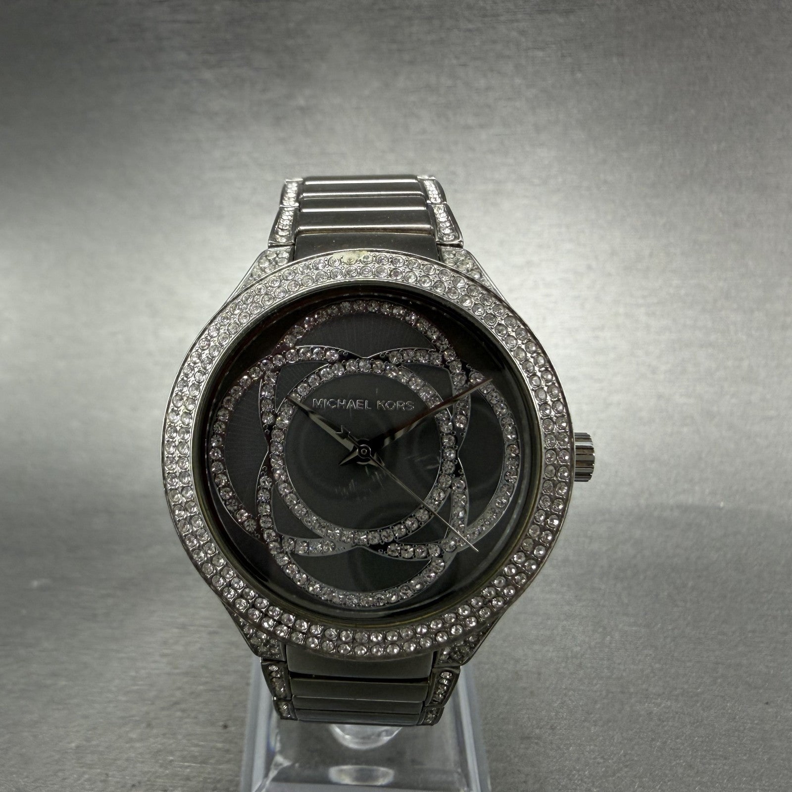 Michael Kors Kerry Watch Women 32mm MOP Dial Steel MK-3480 New Battery0