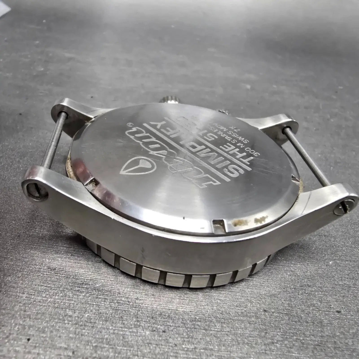 Nixon 51-30 Watch Men 51mm Black Dial Steel Round Tide Round PARTS12