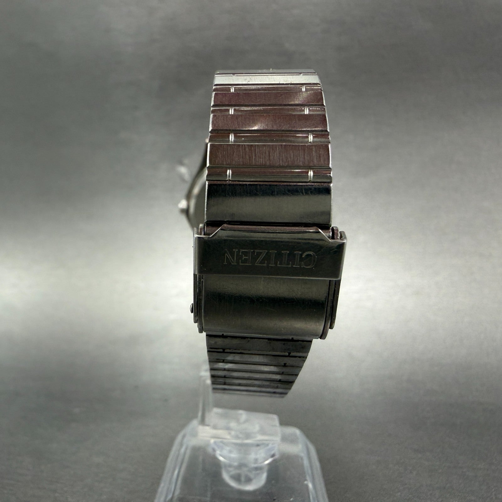 Citizen Watch Unisex 32mm Silver Dial Silver Tone Date 13810-989899 New Battery7