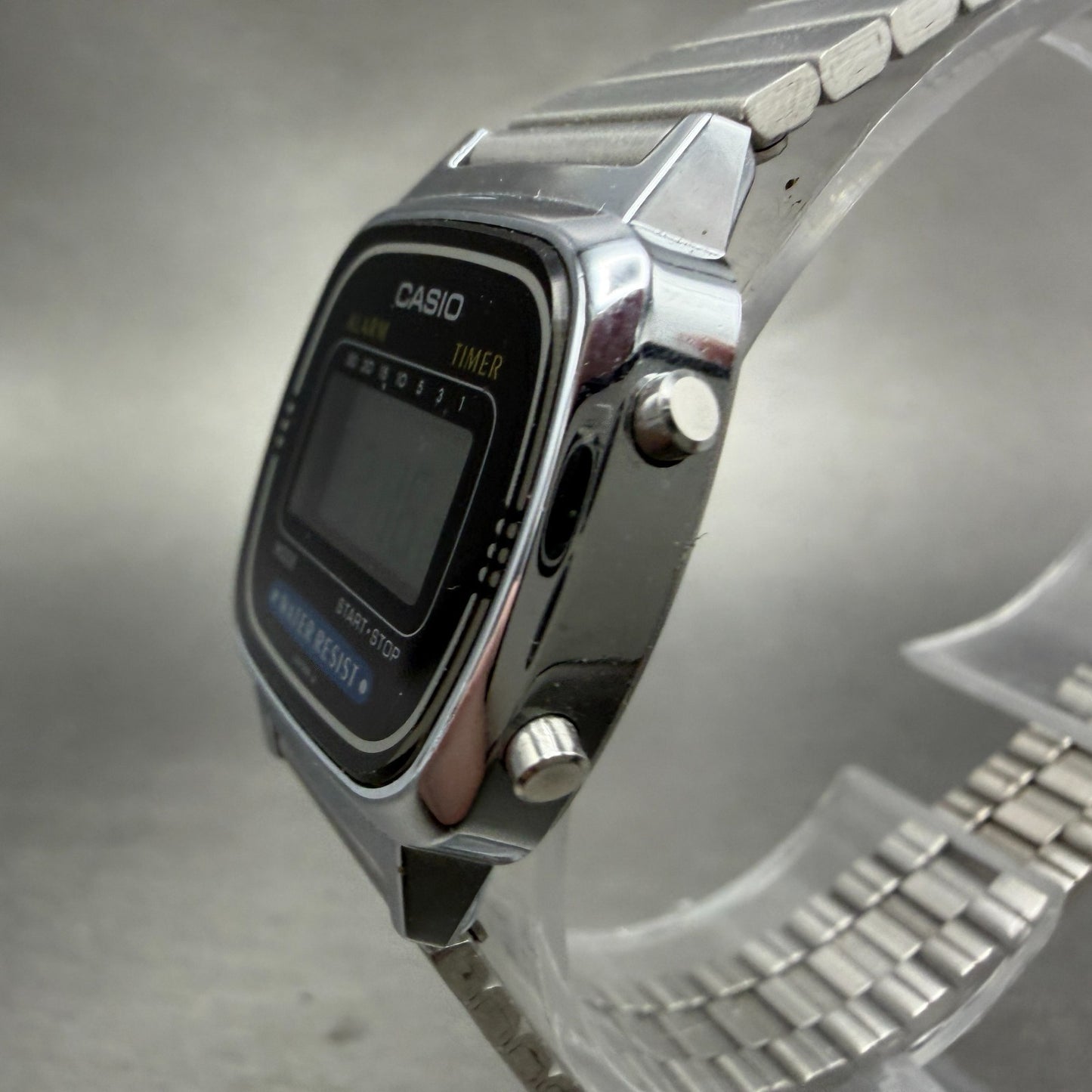Casio Digital Watch Women 25mm Silver Alarm Chrono Daydate LA670W New Battery GR2