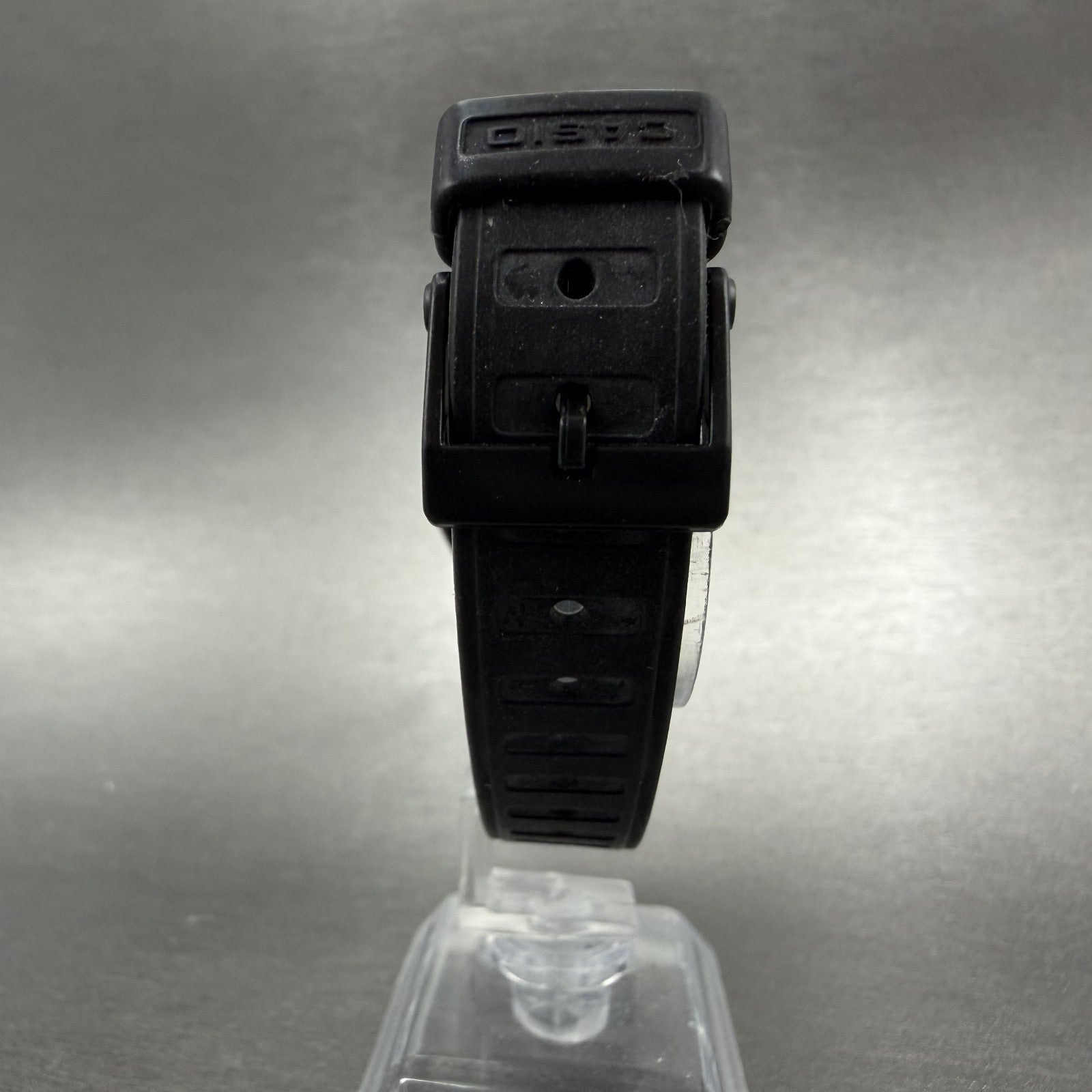 Casio F-28 Watch Men 34mm Digital Black Tone Alarm Chrono Octagon New battery7