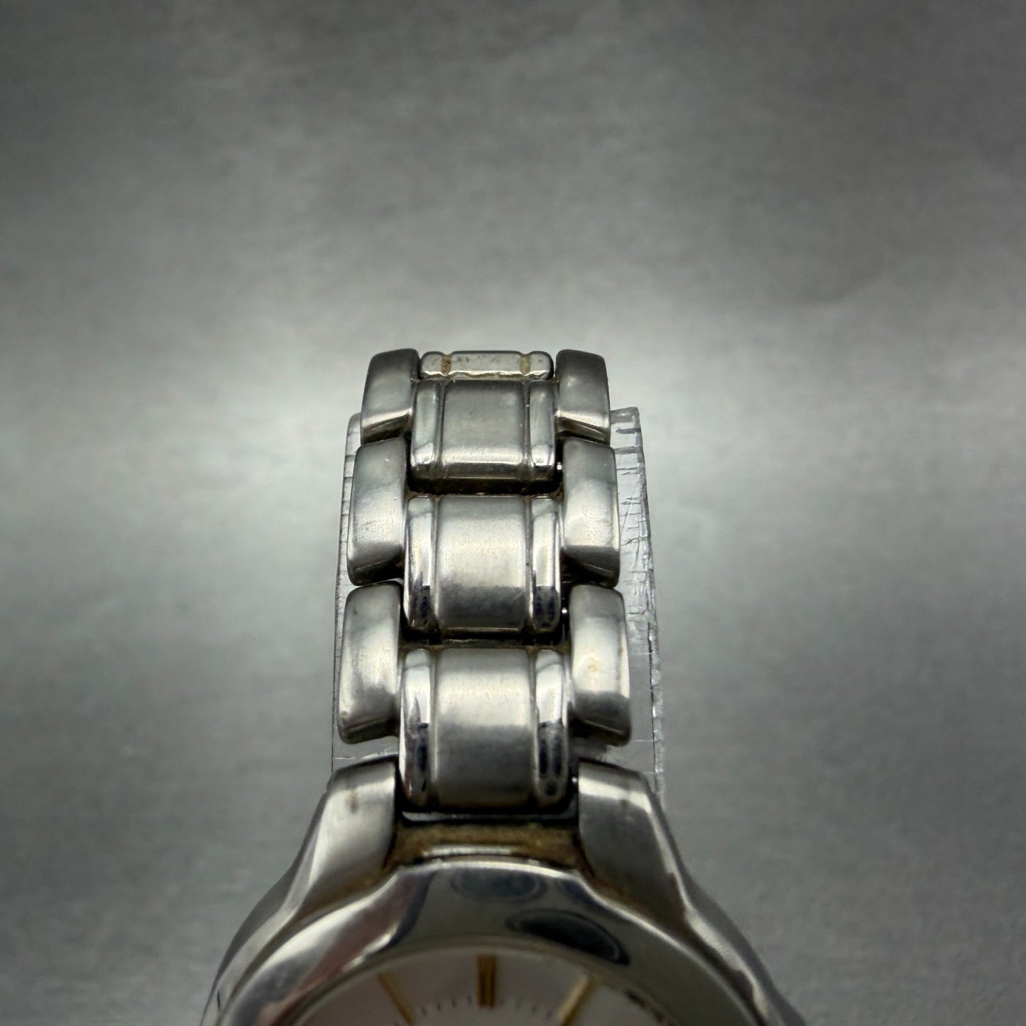 Seiko Spirit Watch Women 25mm Silver Dial Titanium Date 7N82-0380 New Battery4
