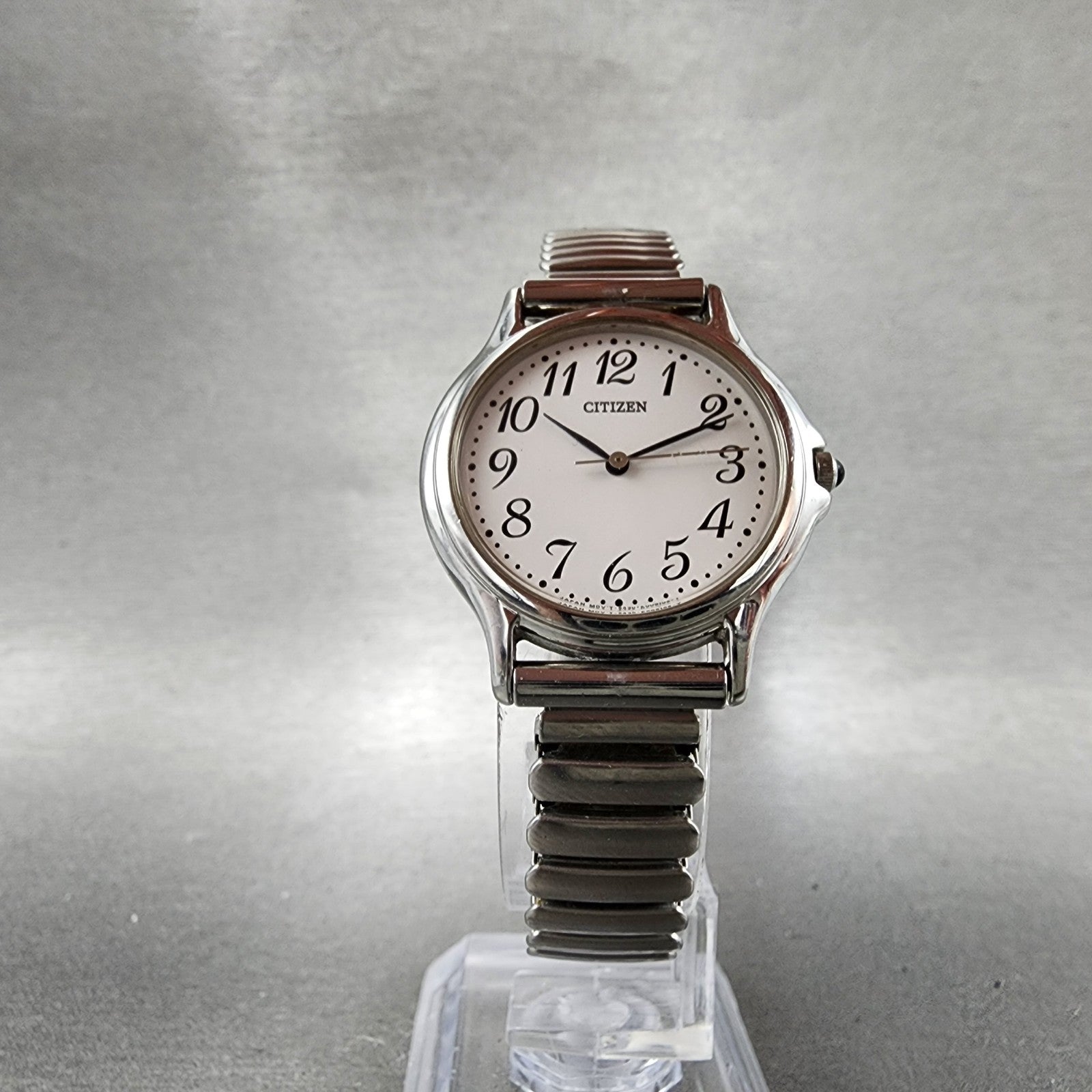 Citizen Watch Women 28mm White Dial Silver Tone Round 5430K006171 New Battery5