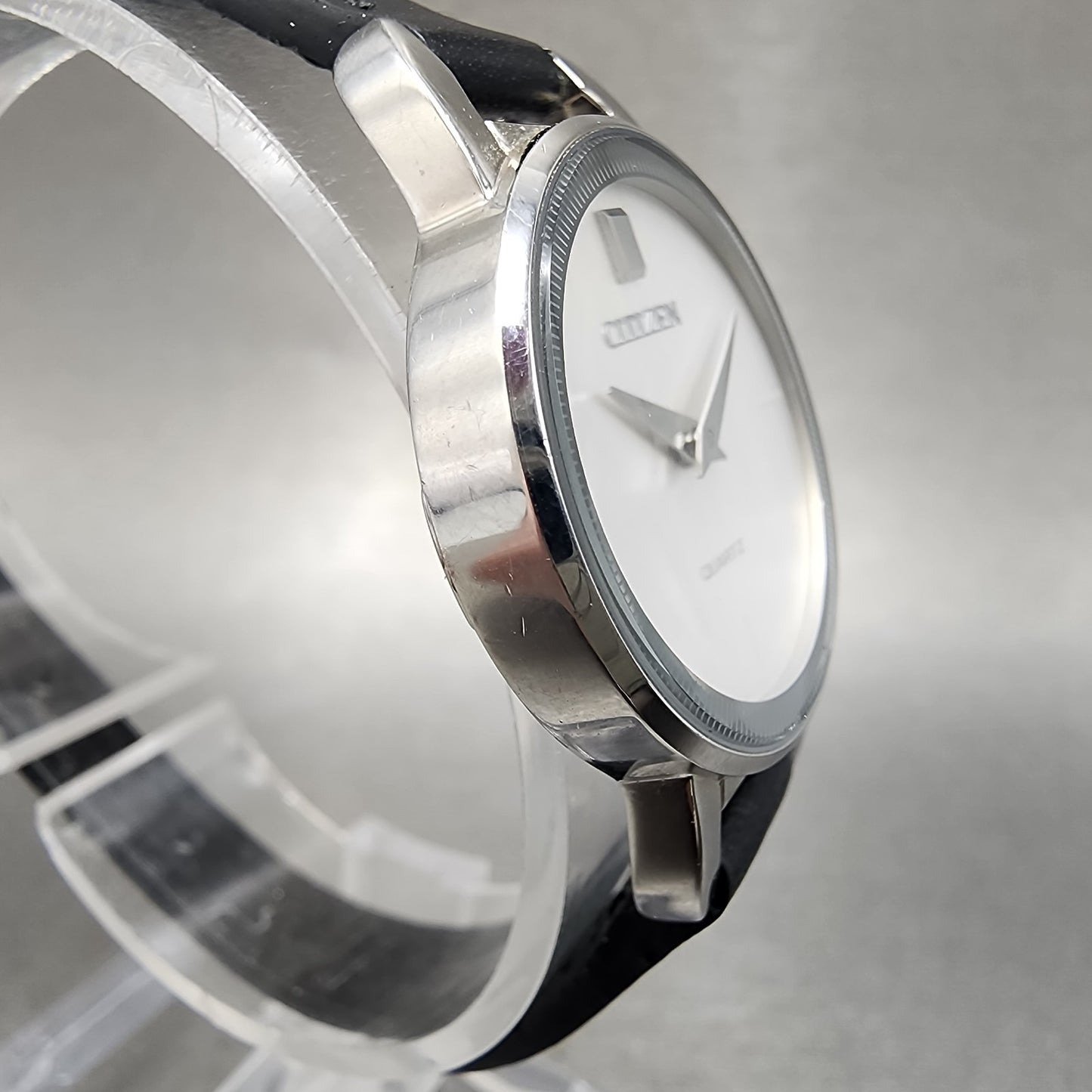 Citizen Watch Women 26mm Silver Dial Silver Tone Round 9627S117887 New Battery4