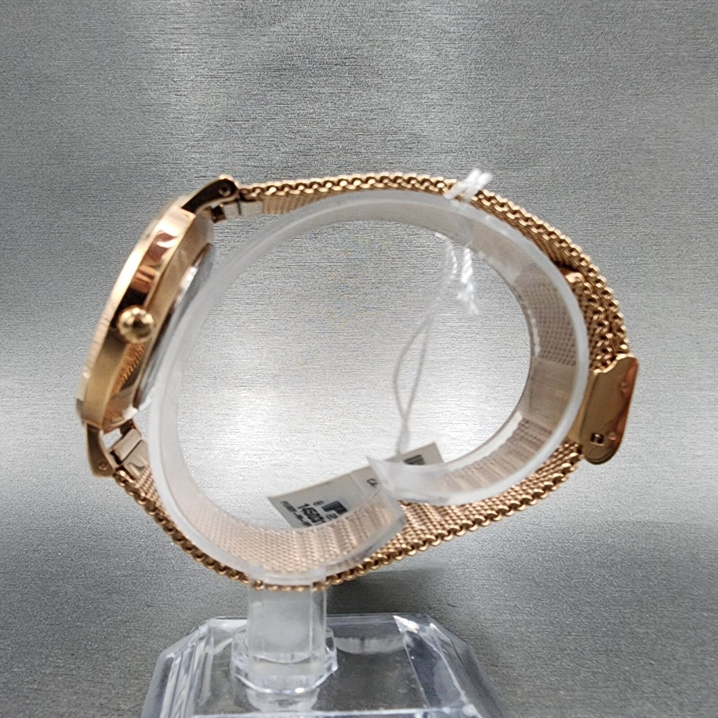 Coach Perry Horse Watch Women 36mm White Dial Rose Gold Tone Round 145031266