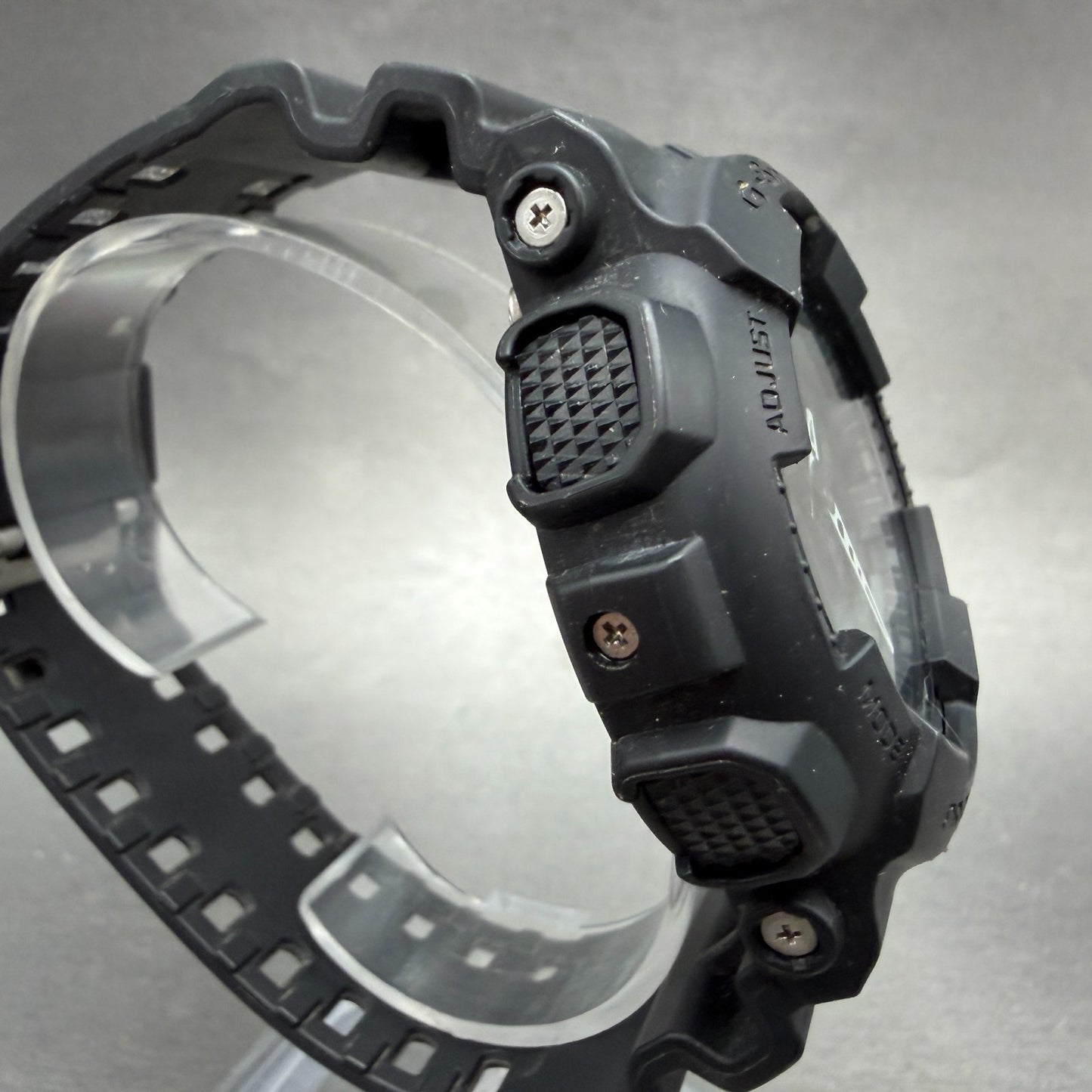 Casio G-Shock GA-100 Watch Men 51mm Black Alarm Chrono Daydate New Battery ABDF3