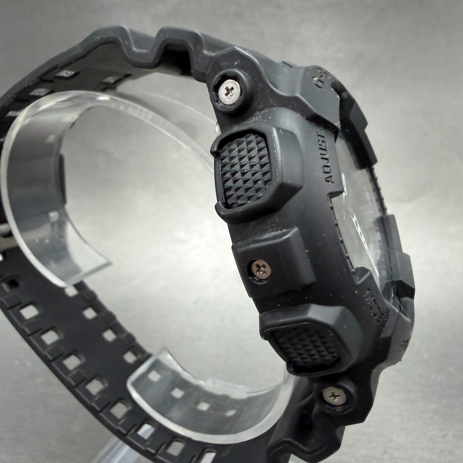 Casio G-Shock GA-100 Watch Men 51mm Black Alarm Chrono Daydate New Battery ABDF3