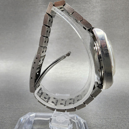 Nivada Streamline Automatic Watch Women 26mm Silver Dial Silver Tone Date Runs7