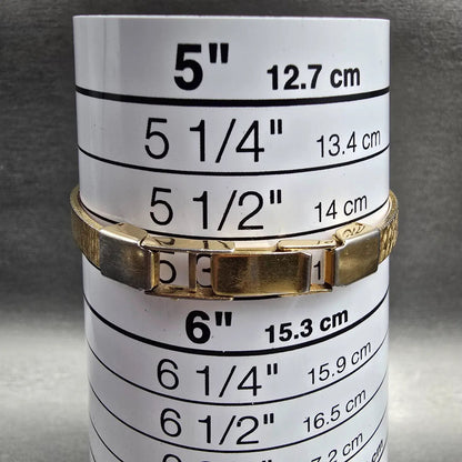 Citizen CQ Tank Watch Women 12mm Brown Dial Gold Diamonds 2250-226348 New Batt9