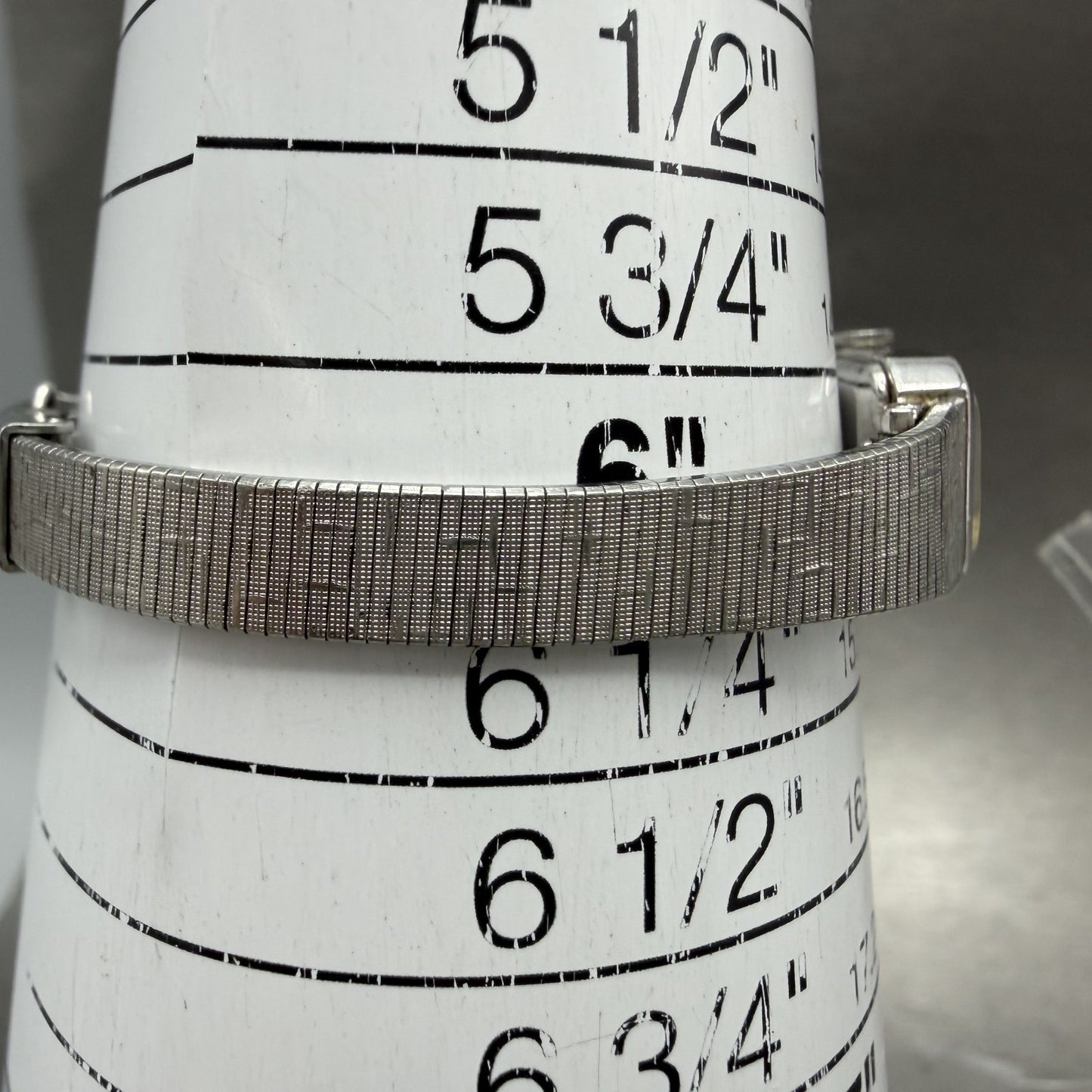 Seiko Watch Women 13mm Silver Dial Silver Tone Rectangle 1320-5779 New Battery10