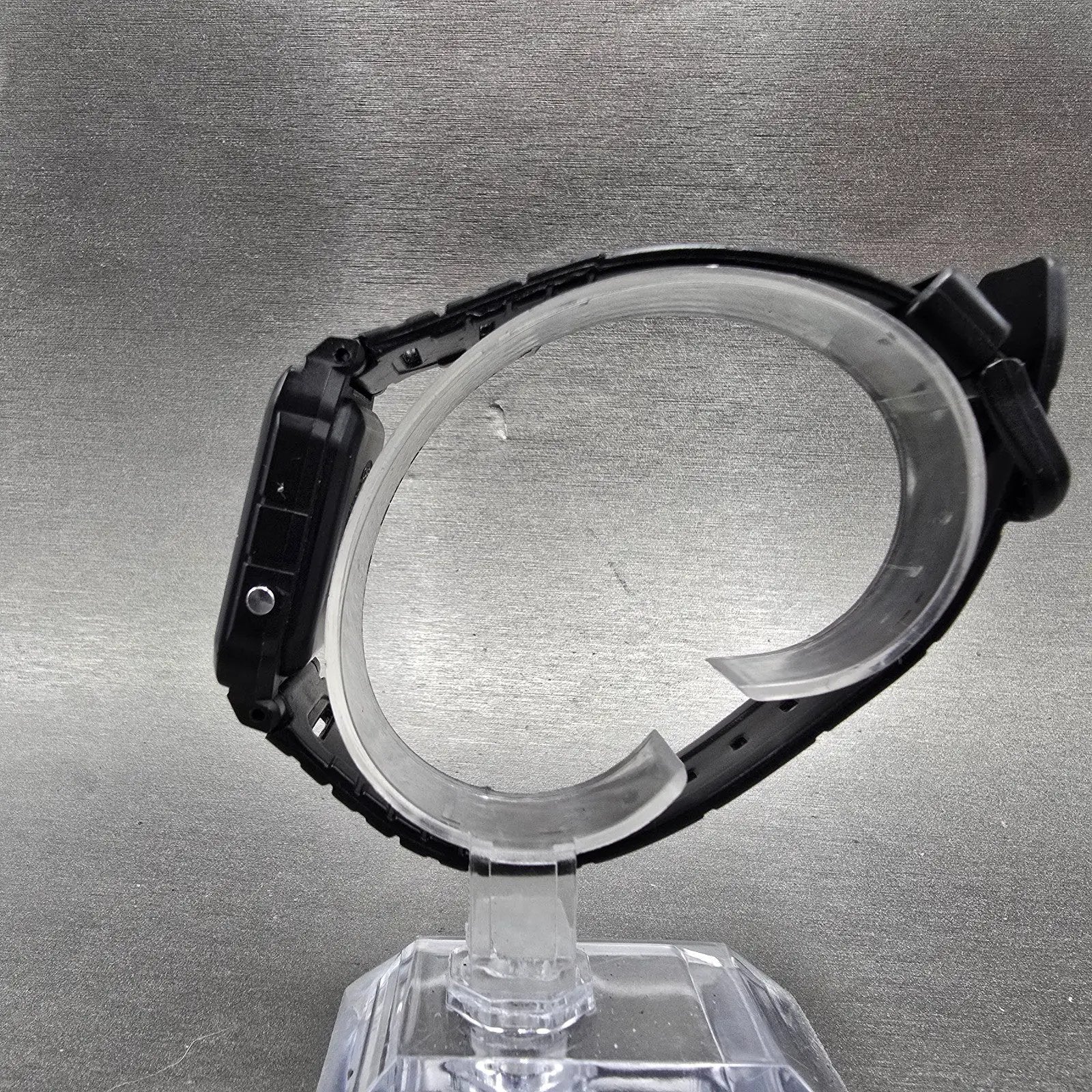 Casio FB-90W Watch Men 31mm Black Chronograph Alarm READ!!! Daydate VTG6