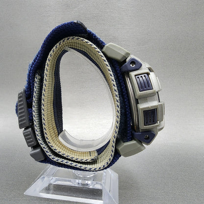 Casio GShock DW9550 Watch Men 48mm Digital Blue Gray Alarm Chrono New Battery8