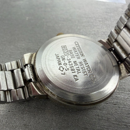 Citizen Junction Watch Women 25mm Silver Dial Two Tone Round 6031-343581 NewBatt9