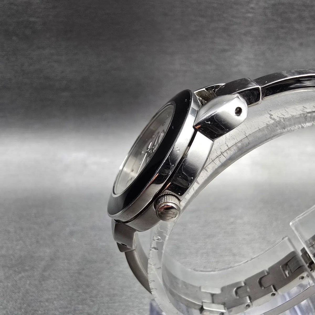 Bulova Harley-Davidson Watch Women 26mm Silver Dial Silver Tone 76L25 New Batt2