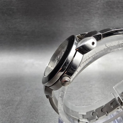 Bulova Harley-Davidson Watch Women 26mm Silver Dial Silver Tone 76L25 New Batt2