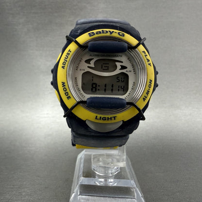 Casio baby G Watch Women 39mm Blue Yellow Digital BG-390  New Battery5