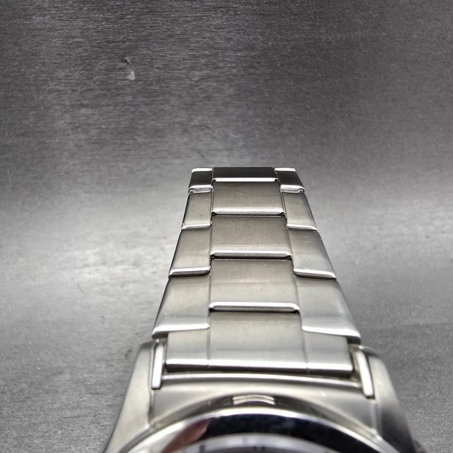 Casio Wave Ceptor Watch Men 42mm White Dial Steel Solar Analog Digital Works KFT4