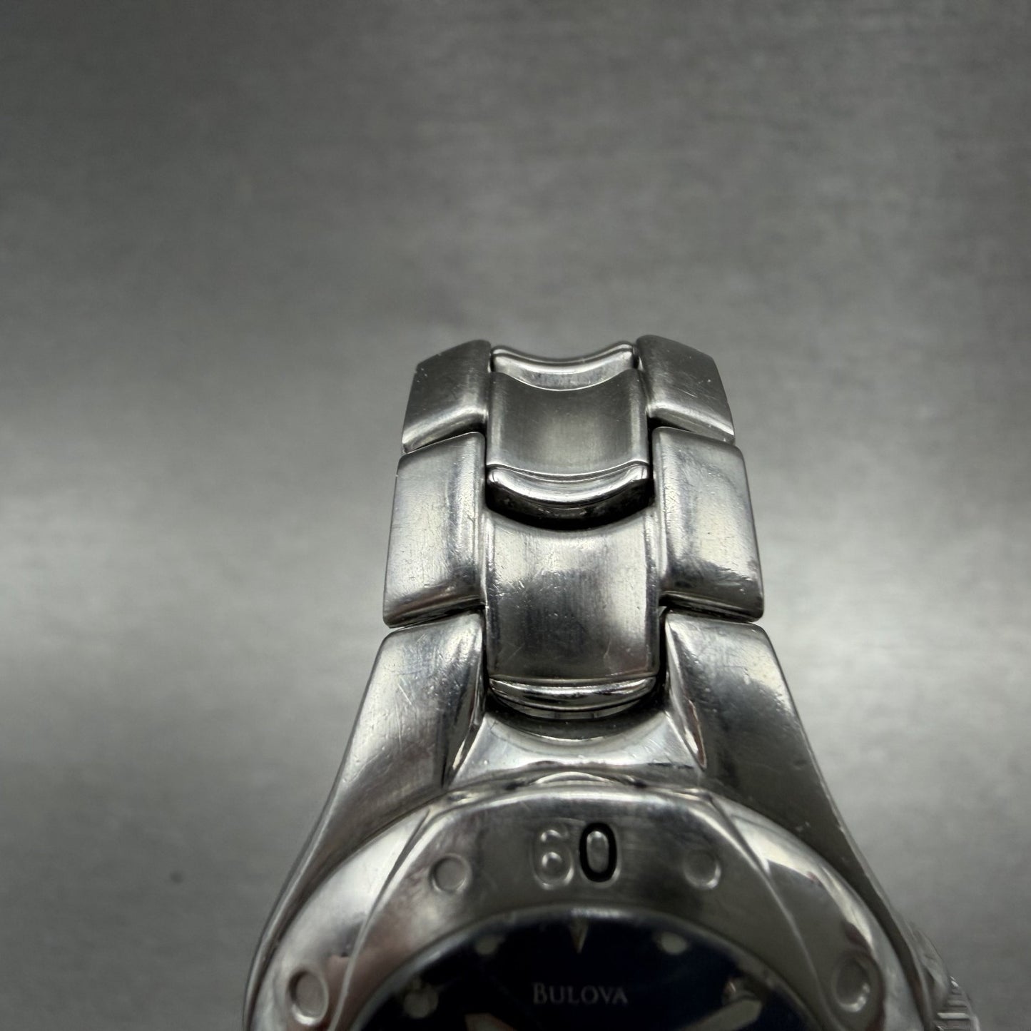 Bulova Marine Star Watch Women 27mm Blue Dial Silver Tone Date Round New Battery4