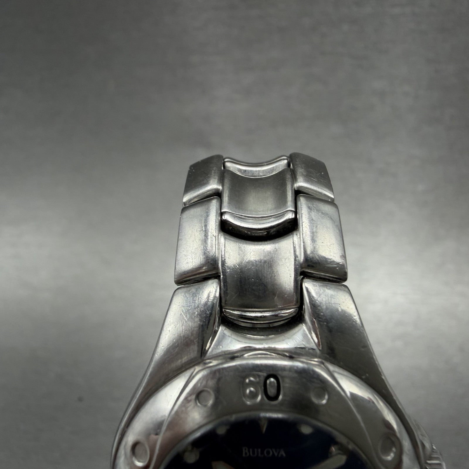 Bulova Marine Star Watch Women 27mm Blue Dial Silver Tone Date Round New Battery4