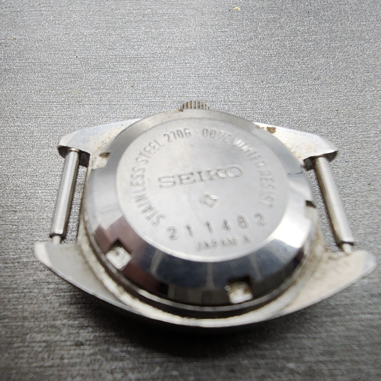 Seiko Automatic Watch Women 24mm Gray Dial Silver Tone Daydate 27060070 PARTS7
