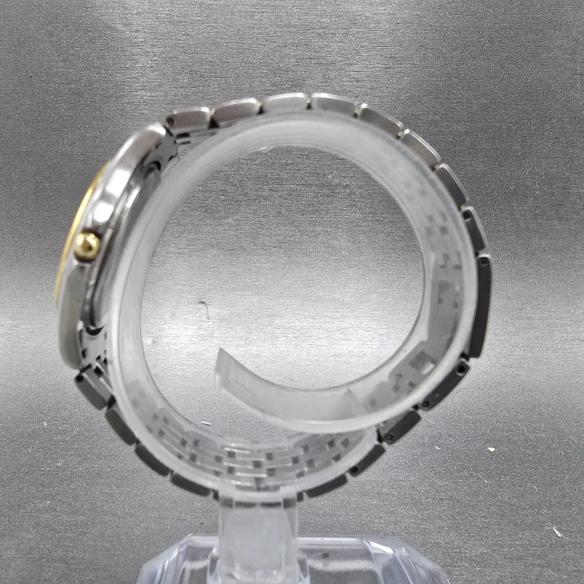 Movado Museum Watch Women 28mm Black Dial Two Tone Round 81-D1-823 New Battery6