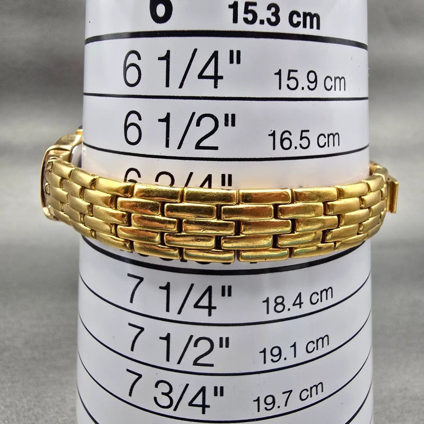 Seiko Watch Women 14mm MOP Dial Gold Tone Gemmed 2E20-7399 New Battery Vintage9