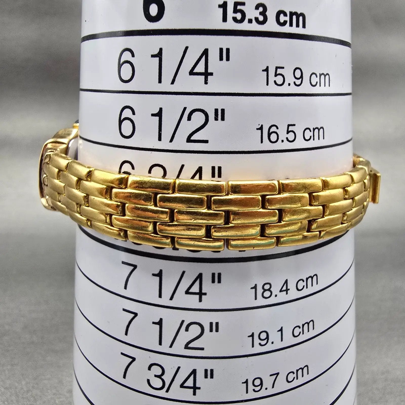Seiko Watch Women 14mm MOP Dial Gold Tone Gemmed 2E20-7399 New Battery Vintage9