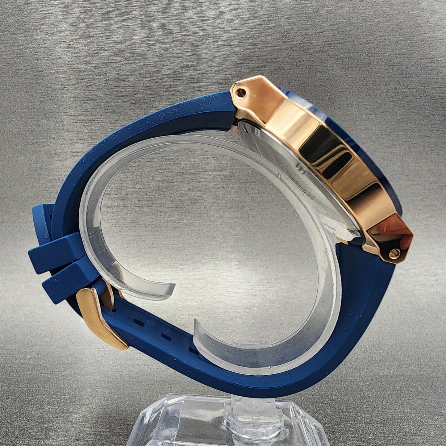 Movado Bold Fusion Chronograph Watch Men 44mm Rose Gold Dial Rose Gold Tone Date8